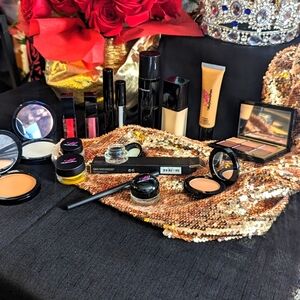 Make up color removedor maquillaje polvo traslúcido sombras delineador